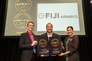 Fiji Airways Celebrates Double Win at 2026 APEX Awards